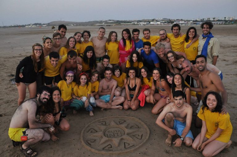 Ruta Inti en la playa!